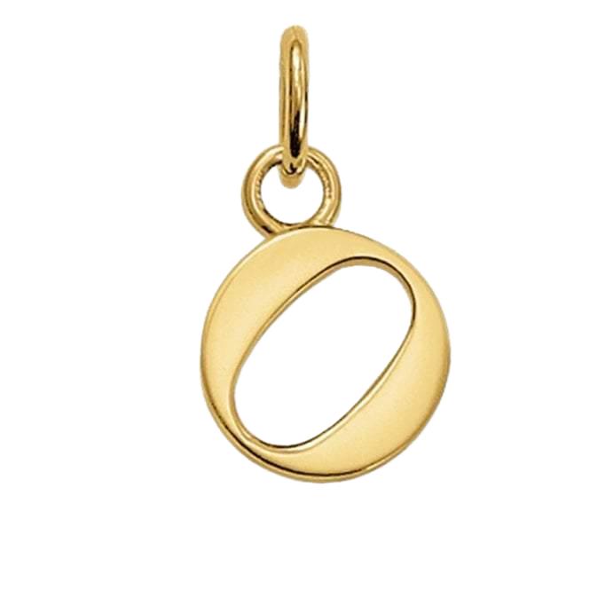 Thomas Sabo STERLING SILVER Gold Plated Letter O