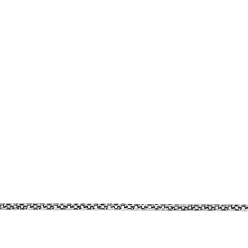 Thomas Sabo Silver, Blackened Anchor Necklace