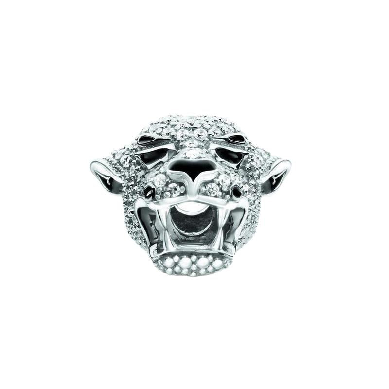 Thomas Sabo Silver CZ Tiger Bead