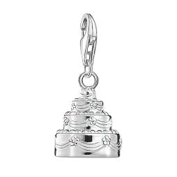 Thomas Sabo Silver Cake Charm