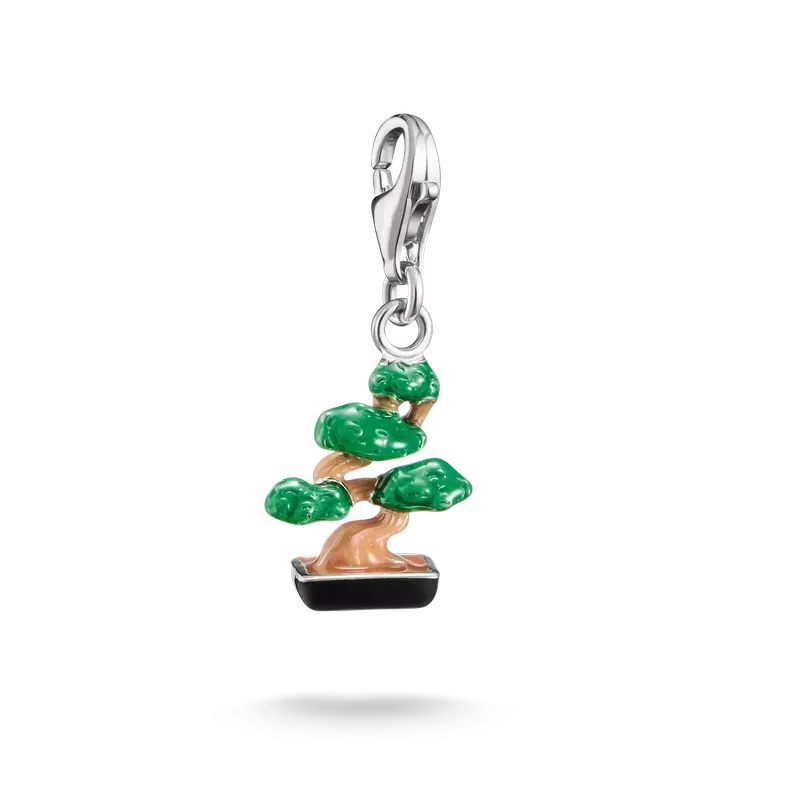 Thomas Sabo Silver Charm Pendant Bonsai