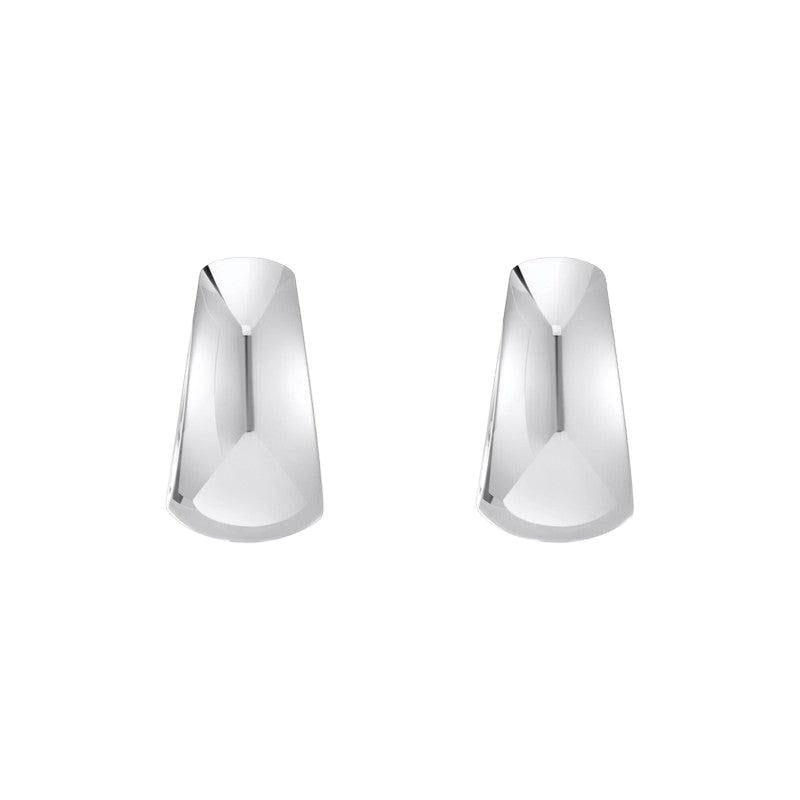 Thomas Sabo Silver Classic Hoop Earrings, Trapezoidal Shape