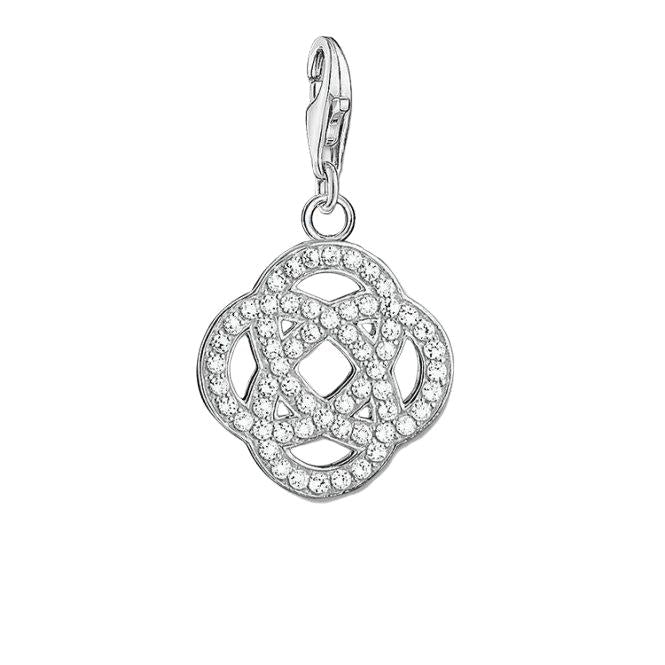 Thomas Sabo Silver Cubic Zirconia Infinity Charm