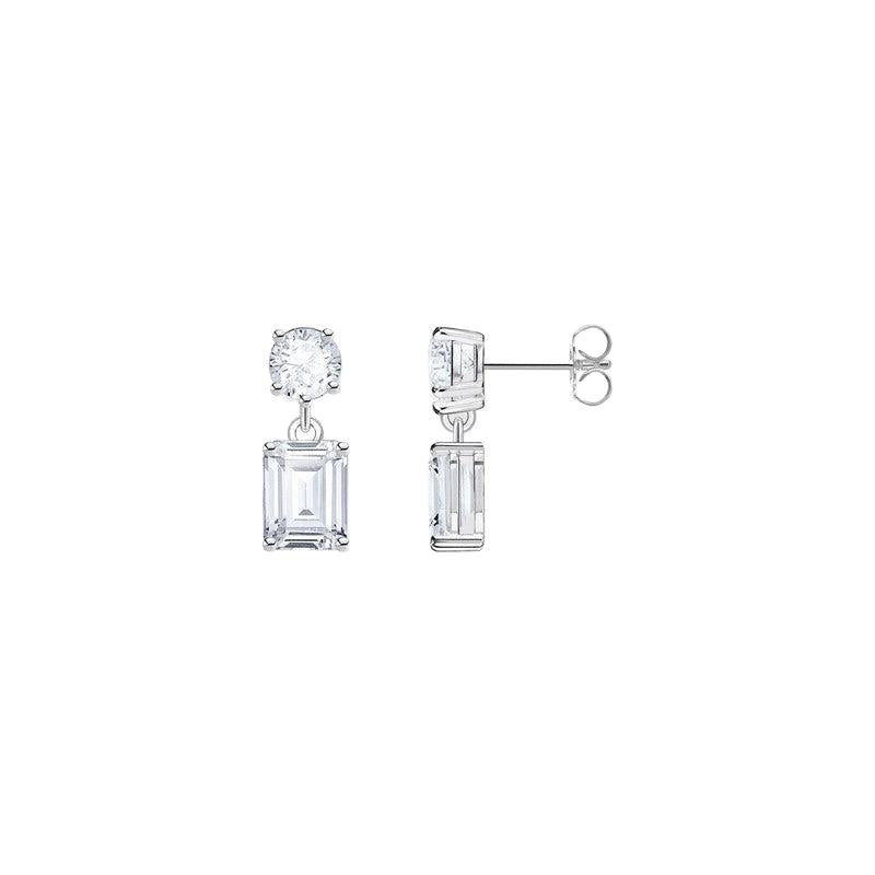 Thomas Sabo Silver Earrings with White Zirconia