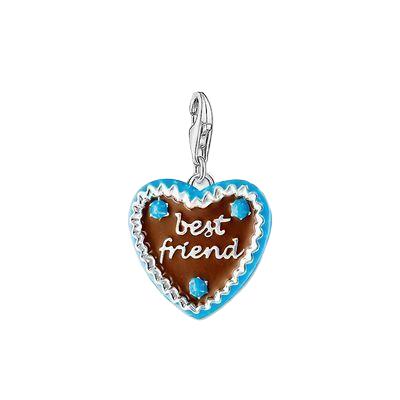 Thomas Sabo Silver Gingerbread Best Friend Charm