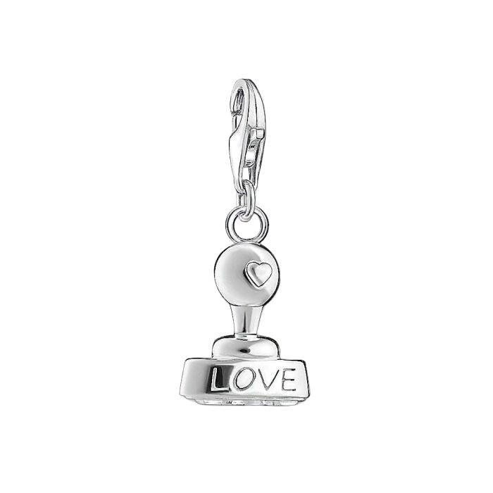 Thomas Sabo Silver Love Stamp Charm