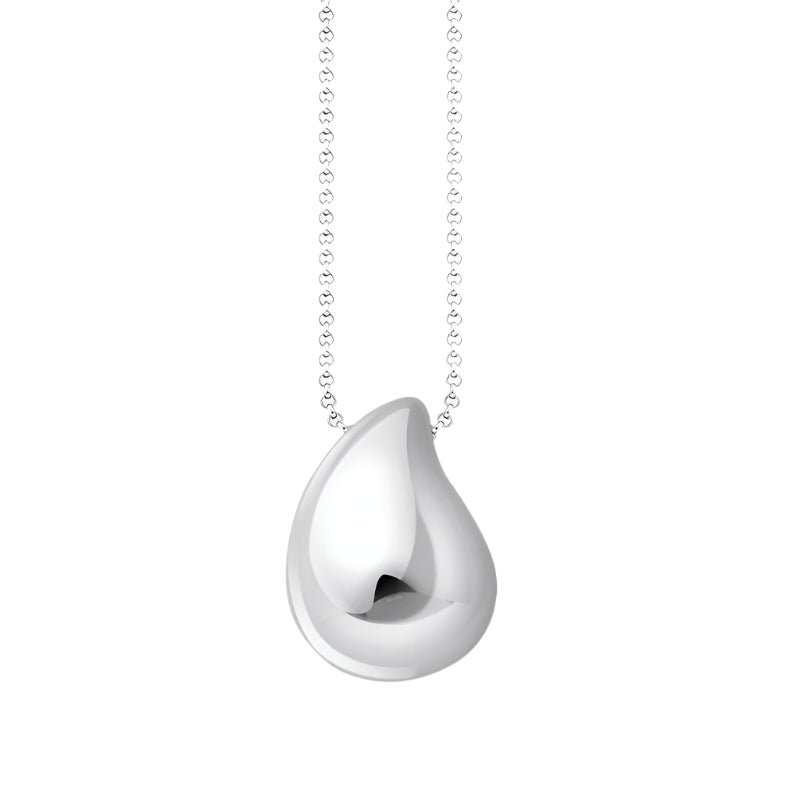 Thomas Sabo Silver Necklace with Pendant in Organic Drop-shape