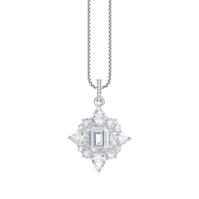 Thomas Sabo Silver Pendant with White Zirconia Stones