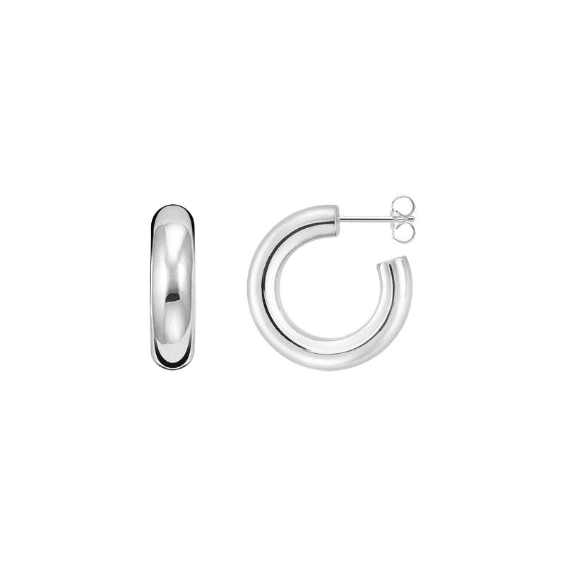 Thomas Sabo Silver Small Chunky Hoop Earrings