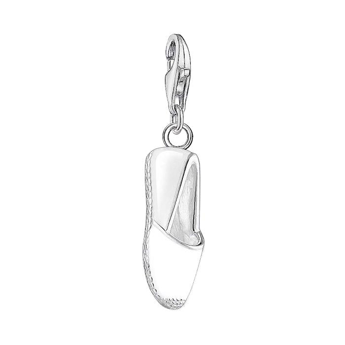 Thomas Sabo Silver White Espadrille Charm