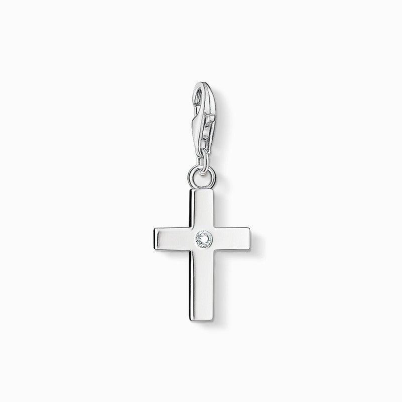 Thomas Sabo Single CZ Cross Charm