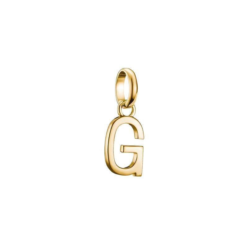 Thomas Sabo Sparkling 18k Gold Plated Letter G Connect Charm