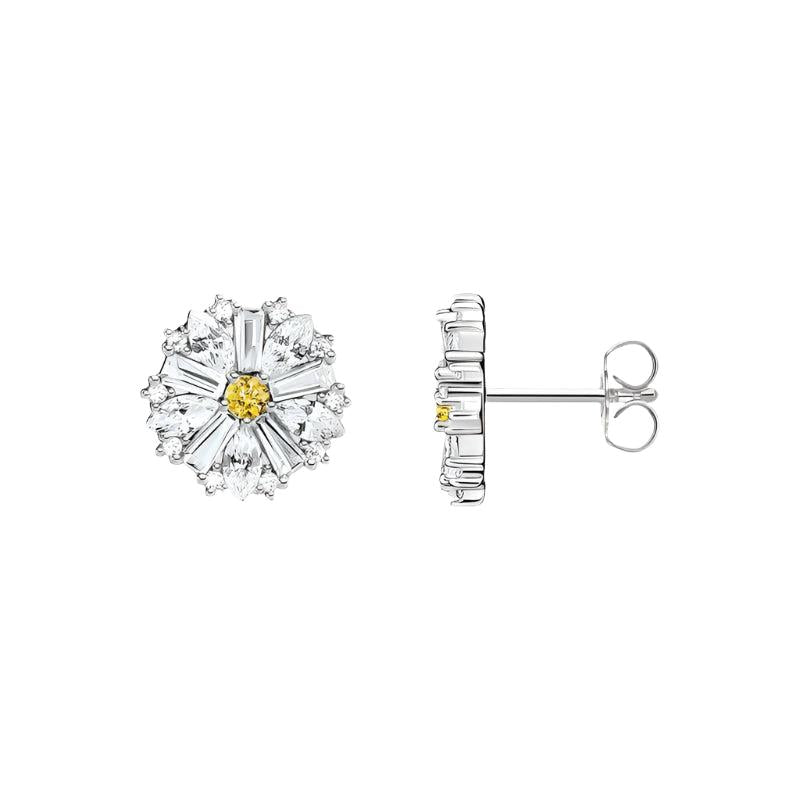 Thomas Sabo Sparkling Daisy Flower Ear Studs