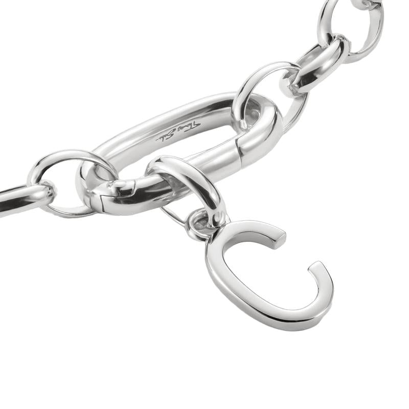 Thomas Sabo Sparkling Silver Letter C Connect Charm