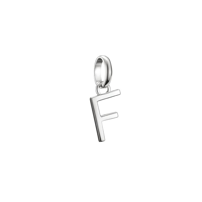 Thomas Sabo Sparkling Silver Letter F Connect Charm