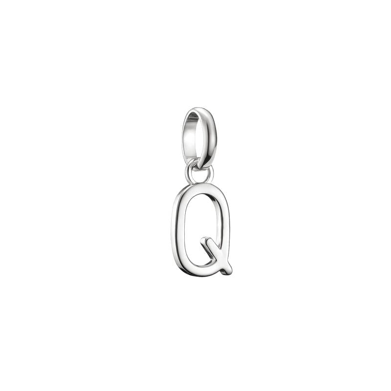Thomas Sabo Sparkling Silver Letter Q Connect Charm