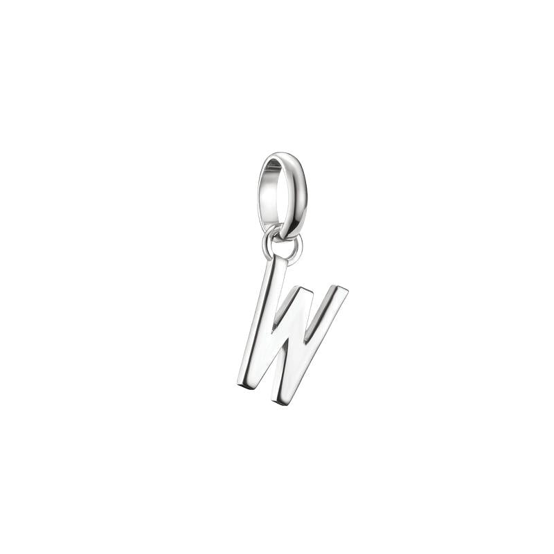 Thomas Sabo Sparkling Silver Letter W Connect Charm