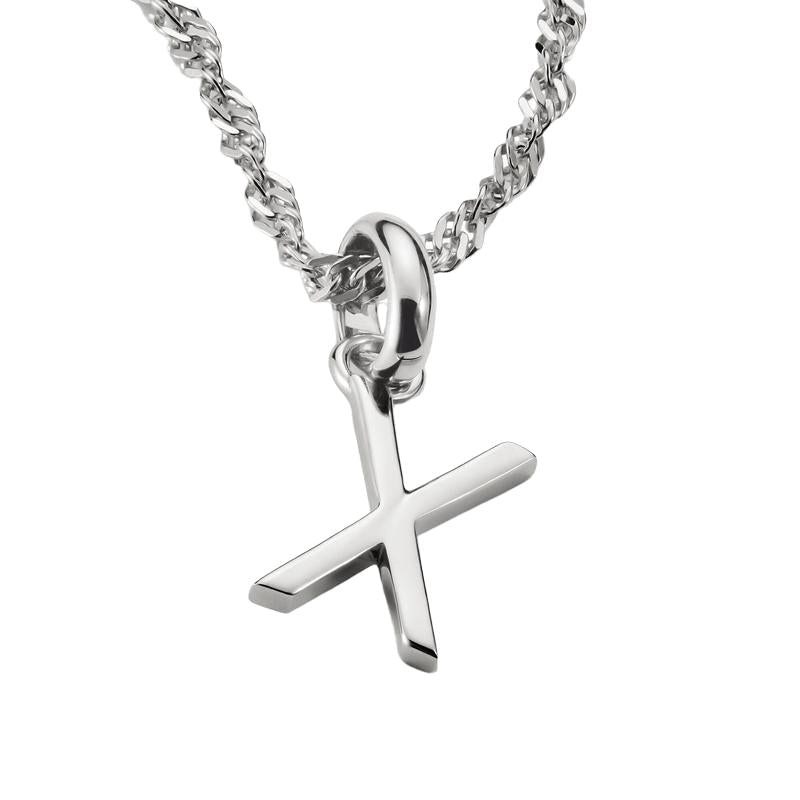 Thomas Sabo Sparkling Silver Letter X Connect Charm