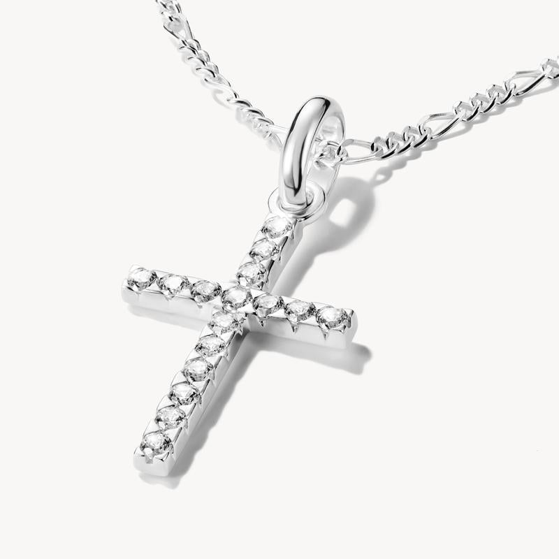 Thomas Sabo Sparkling Sterling Silver Cross Charm