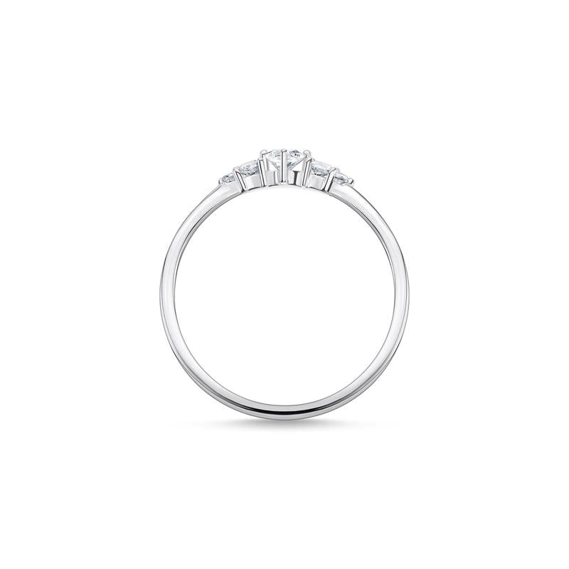 Thomas Sabo Sparkling Vintage Zirconia Ring