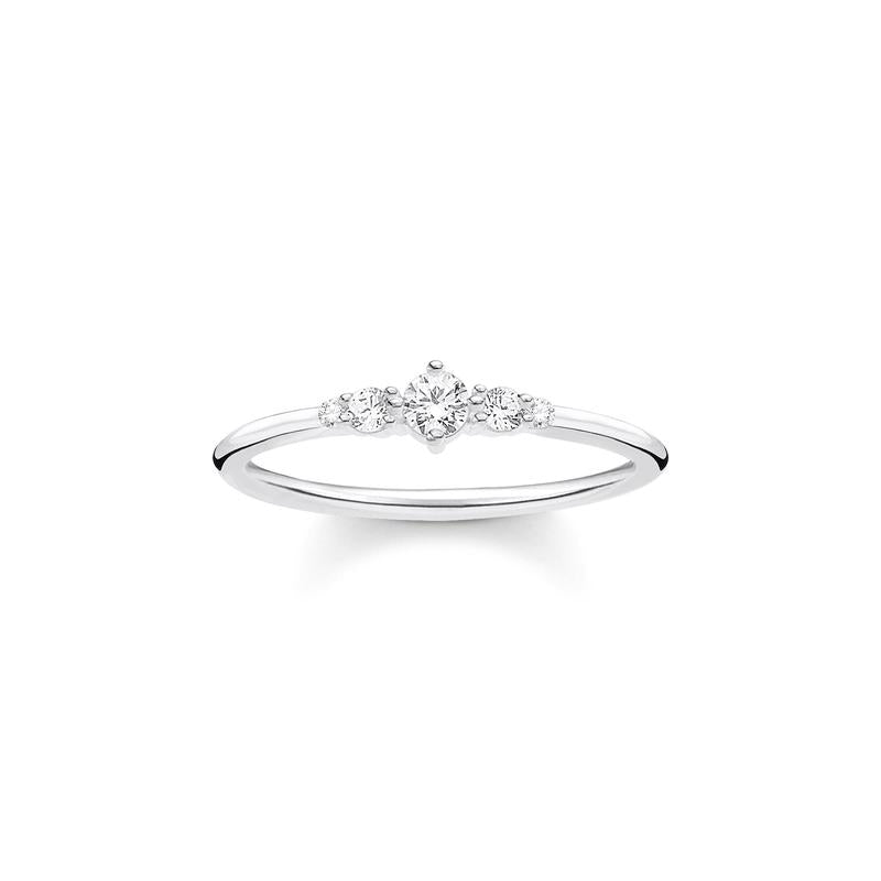 Thomas Sabo Sparkling Vintage Zirconia Ring