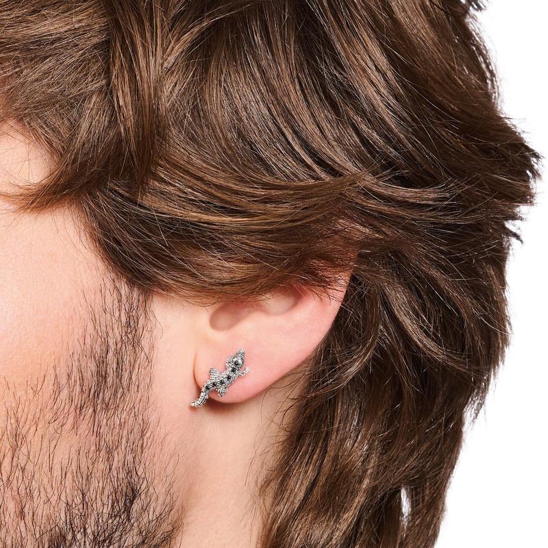 Thomas Sabo Sterling Silver Crocodile Stud Earrings