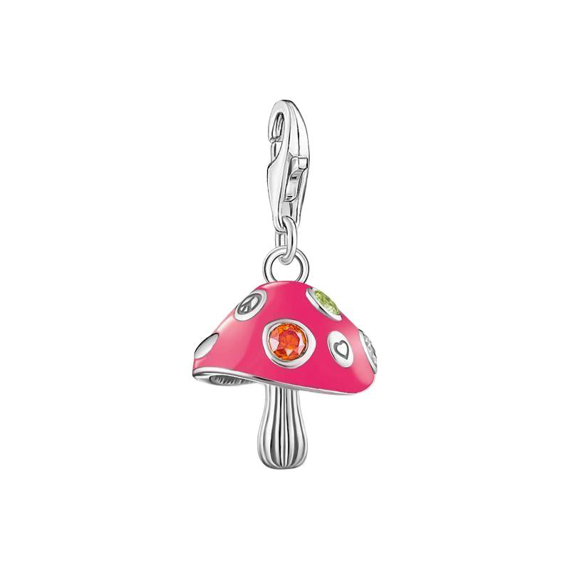 Thomas Sabo Sterling Silver Fly Agaric Charm