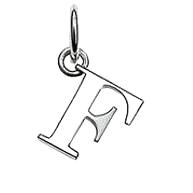 Thomas Sabo Sterling Silver Letter F Pendant Charm