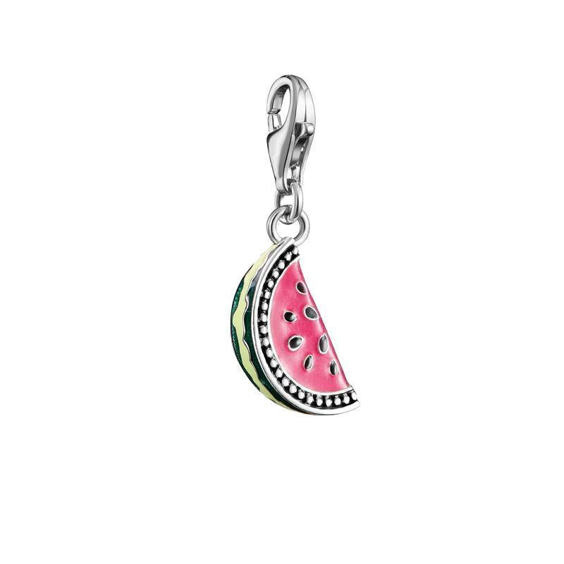 Thomas Sabo Sterling Silver Watermelon Charm