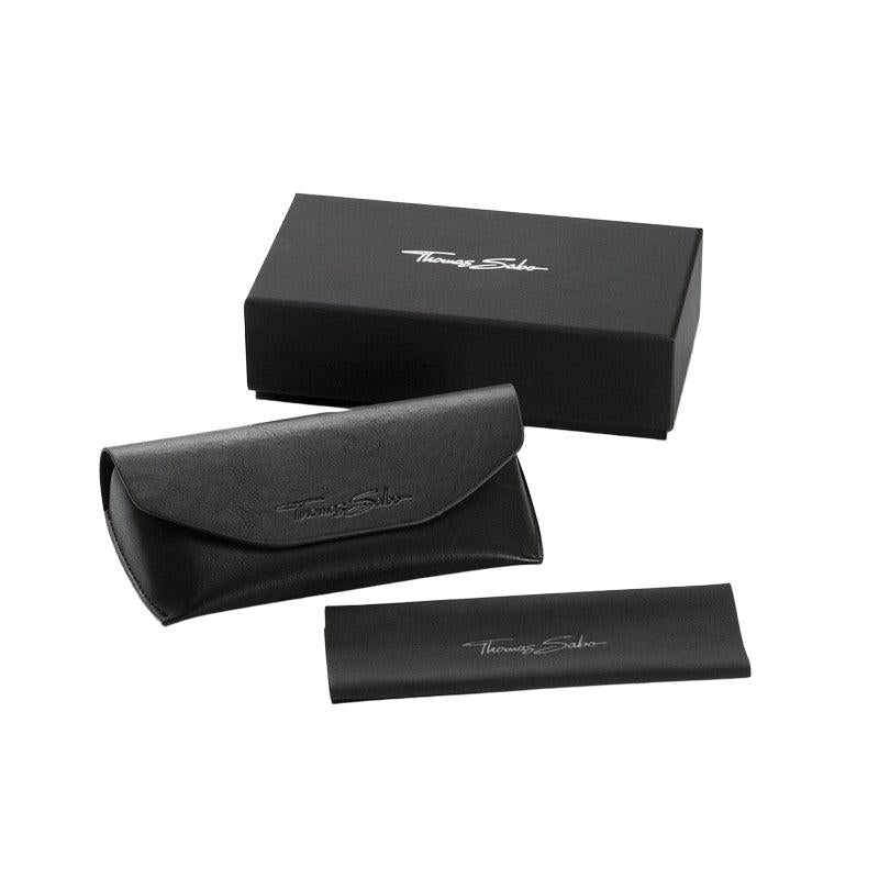 Thomas Sabo Sunglasses Marlon square skull mirrored