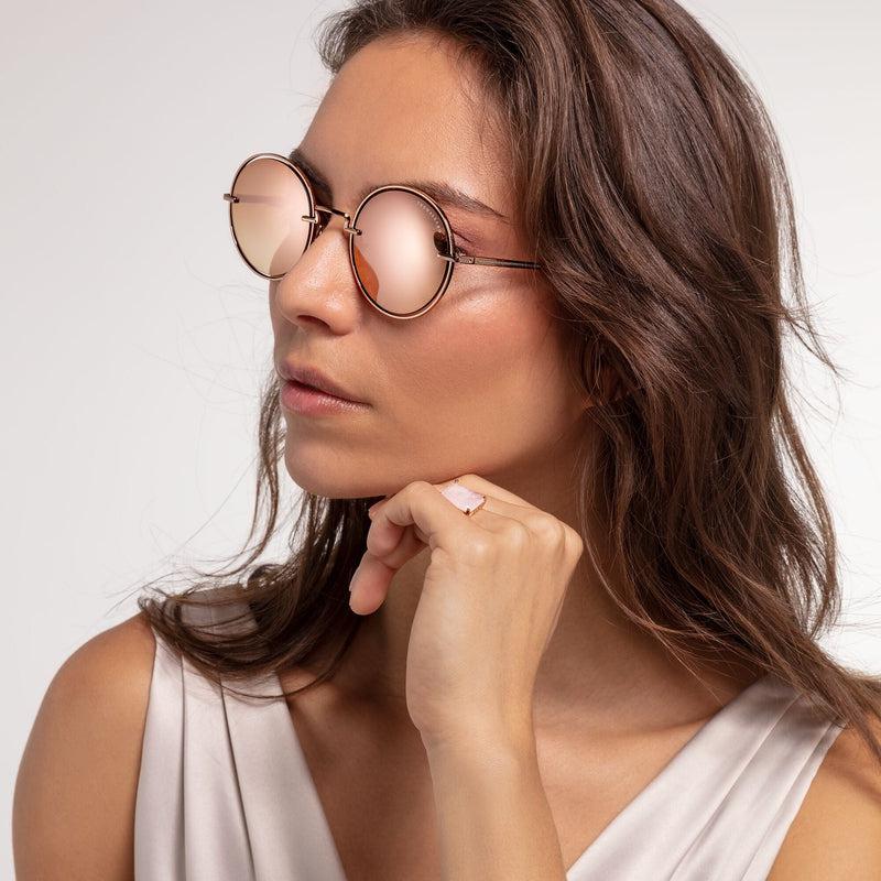 Thomas Sabo Sunglasses Romy round mirrored