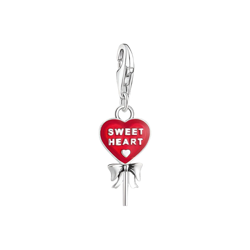 Thomas Sabo Sweet Heart Red Lollipop Charm