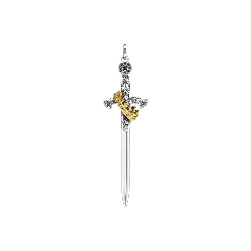 Thomas Sabo Sword and Crown Pendant