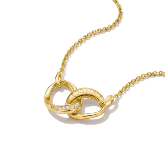 Thomas Sabo Together 18k Gold Plated Chain with White Zirconia