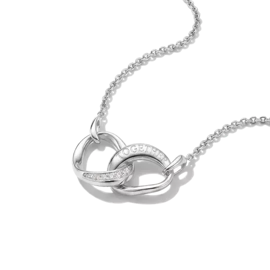 Thomas Sabo Together Sterling Silver Chain with White Zirconia