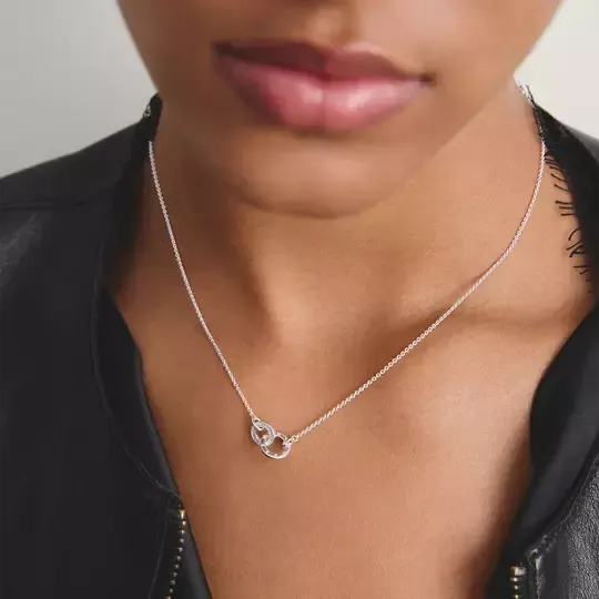 Thomas Sabo Together Sterling Silver Chain with White Zirconia
