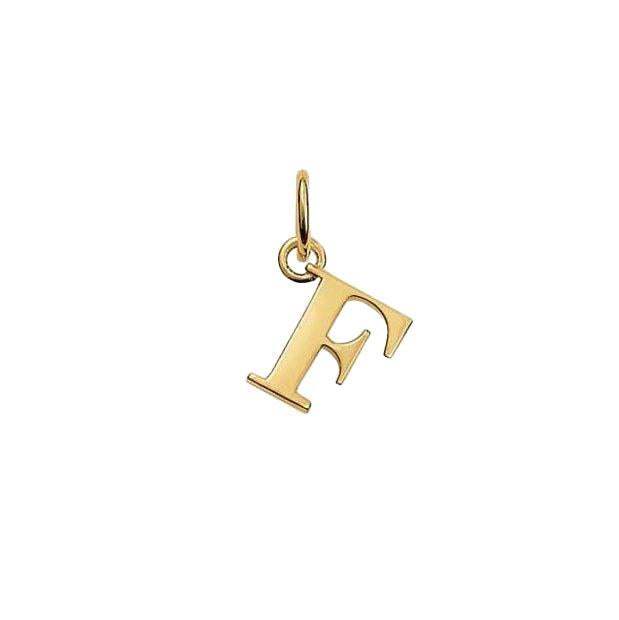 Thomas Sabo Yellow Gold Plated Letter F Pendant