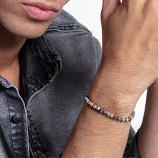Thomas Sabo bracelet Lucky charm, grey