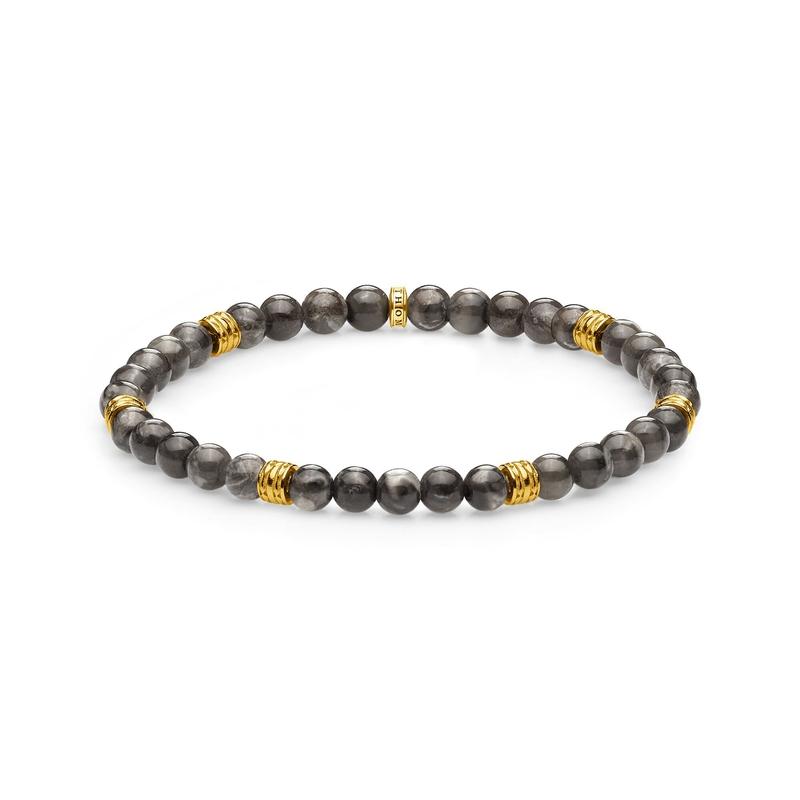 Thomas Sabo bracelet Lucky charm, grey