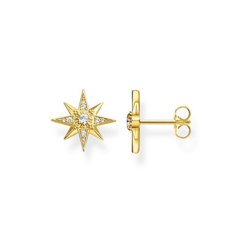 Thomas Sabo ear studs star gold