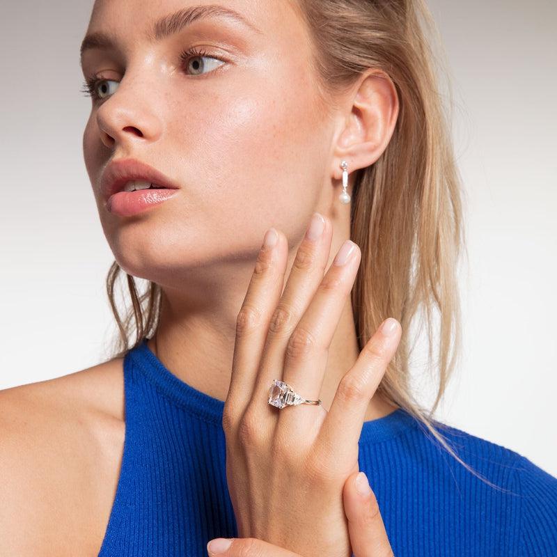 Thomas Sabo ring White stones