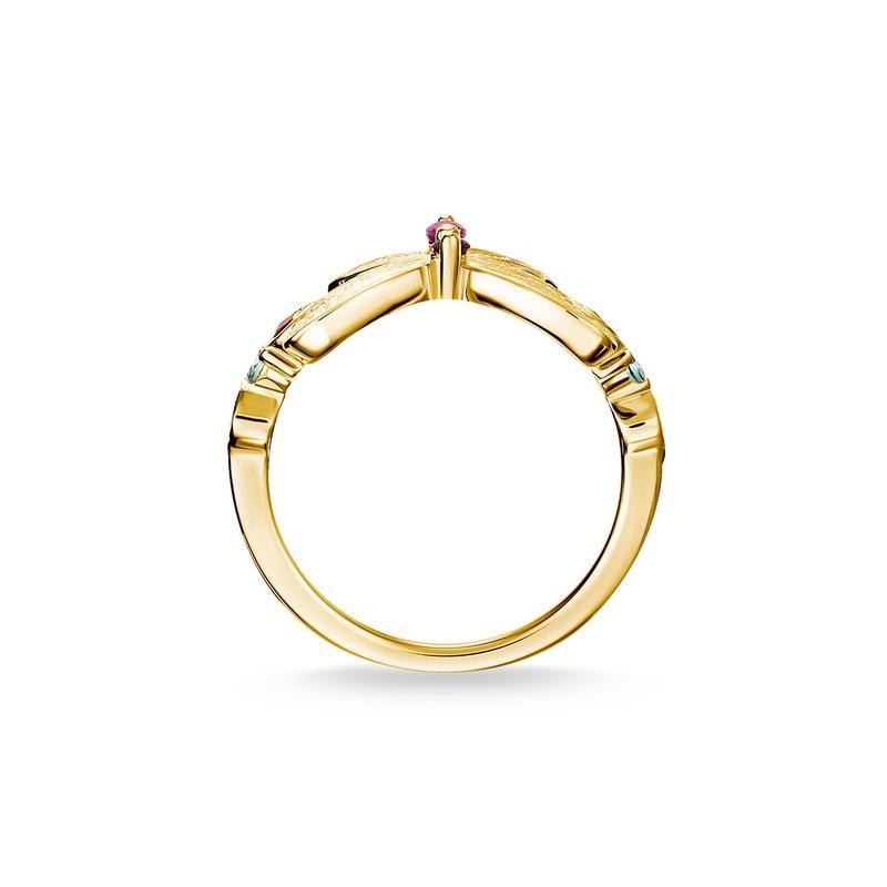 Thomas Sabo ring butterfly gold
