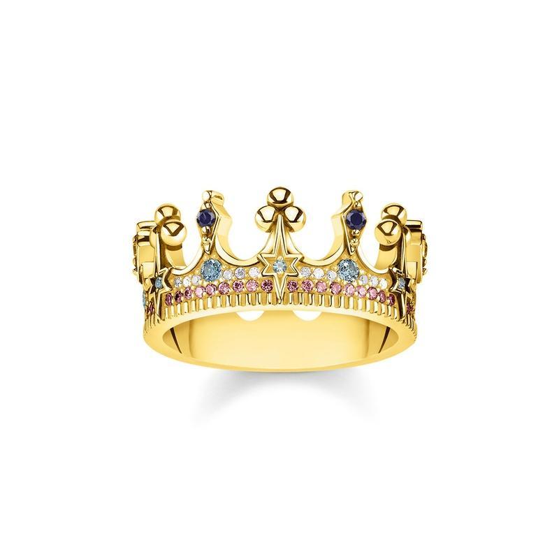 Thomas Sabo ring crown gold