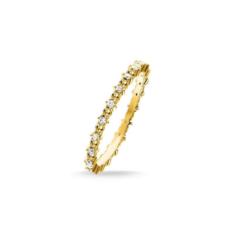 Thomas Sabo ring dots with white stones