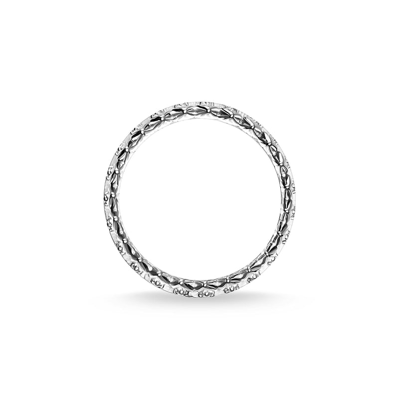 Thomas Sabo ring leaves crown silver