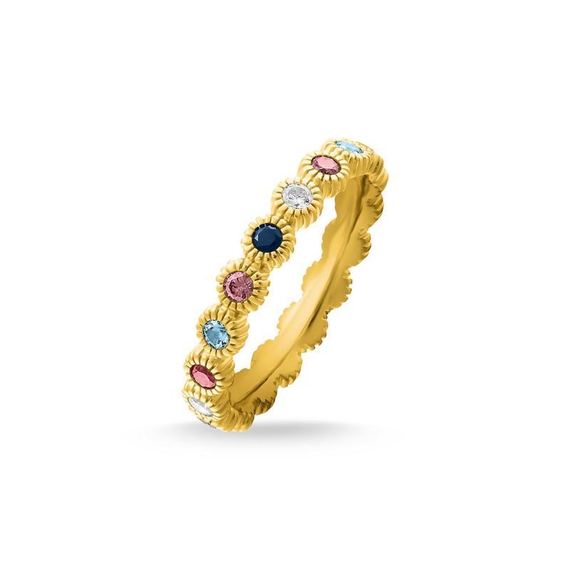 Thomas Sabo ring royalty gold