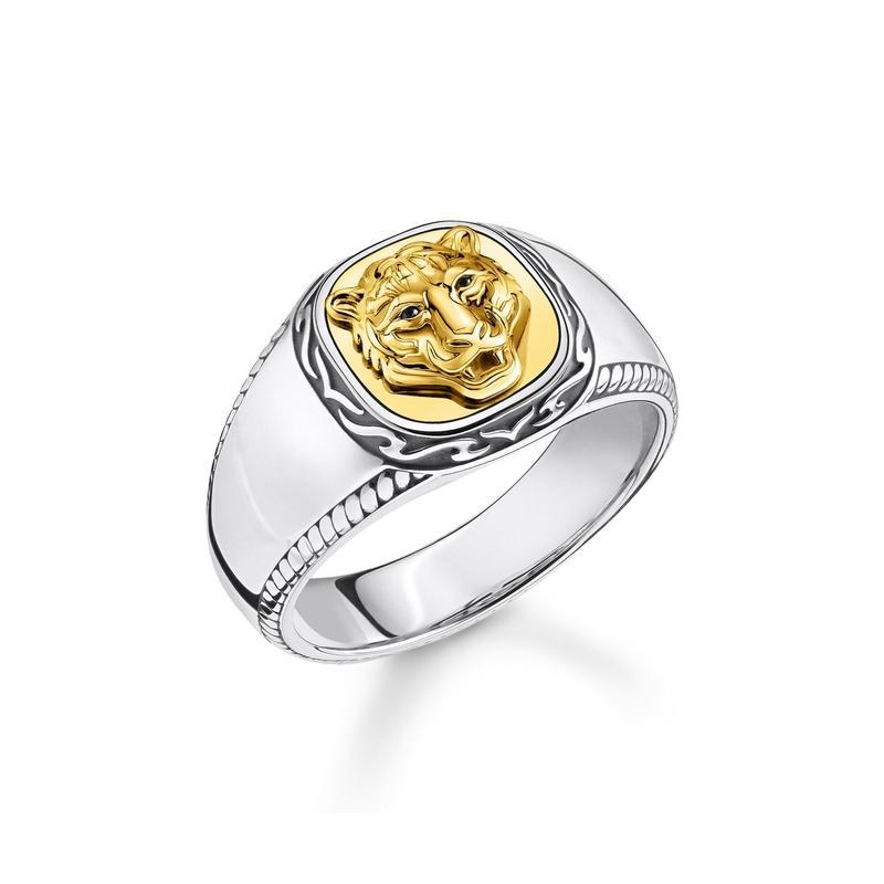 Thomas Sabo ring tiger gold