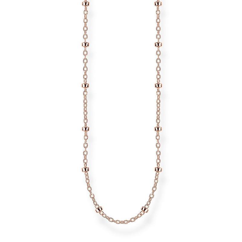 Thomas Sabo round belcher chain rose gold
