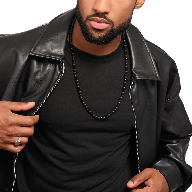 Thomsa Sabo Protective Obsidian Bead Necklace