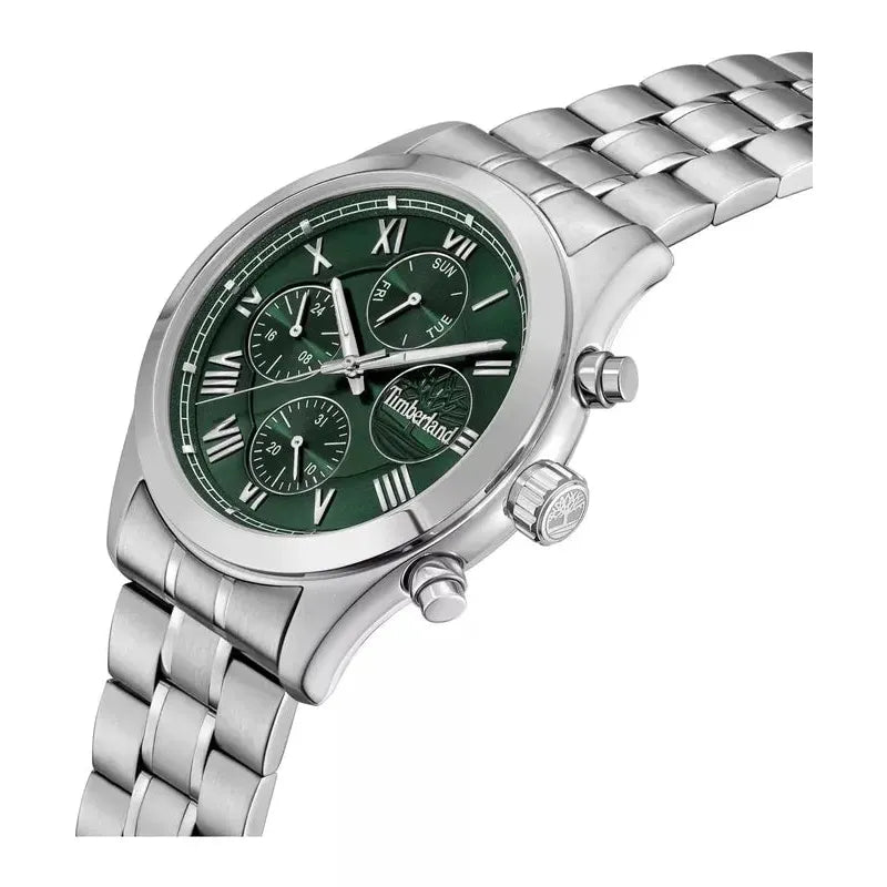 Timberland Ashmont Men's Green/Silver Watch